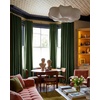 image:imageNICETOWN Gold Brown Velvet Curtains 120 inch Length 2 Panels Rod Pocket amp Back Tab Room Darkening Window Treatments Winter Curtains for Living RoomBedroom W52 x L120Olive Green
