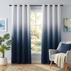 image:imageNICETOWN Ombre Room Darkening Curtains Sea Teal for Windows 95 inch Long Grommet Decorative Curtains for BedroomLiving Room Modern Design Gradient Drapes 2 Panels104 WWhite to Navy Blue