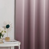 image:imageNICETOWN Ombre Room Darkening Curtains Sea Teal for Windows 95 inch Long Grommet Decorative Curtains for BedroomLiving Room Modern Design Gradient Drapes 2 Panels104 WWhite to Dry Rose