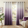 image:imageNICETOWN Ombre Room Darkening Curtains Sea Teal for Windows 95 inch Long Grommet Decorative Curtains for BedroomLiving Room Modern Design Gradient Drapes 2 Panels104 WWhite to Purple
