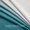 image:imageNICETOWN Ombre Room Darkening Curtains Sea Teal for Windows 95 inch Long Grommet Decorative Curtains for BedroomLiving Room Modern Design Gradient Drapes 2 Panels104 WWhite to Sea Teal