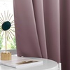 image:imageNICETOWN Ombre Room Darkening Curtains Sea Teal for Windows 95 inch Long Grommet Decorative Curtains for BedroomLiving Room Modern Design Gradient Drapes 2 Panels104 WWhite to Dry Rose