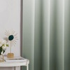 image:imageNICETOWN Ombre Room Darkening Curtains Sea Teal for Windows 95 inch Long Grommet Decorative Curtains for BedroomLiving Room Modern Design Gradient Drapes 2 Panels104 WWhite to Sage Green
