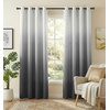 image:imageNICETOWN Ombre Room Darkening Curtains Sea Teal for Windows 95 inch Long Grommet Decorative Curtains for BedroomLiving Room Modern Design Gradient Drapes 2 Panels104 WWhite to Grey