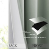 image:imageNICETOWN Ombre Room Darkening Curtains Sea Teal for Windows 95 inch Long Grommet Decorative Curtains for BedroomLiving Room Modern Design Gradient Drapes 2 Panels104 WWhite to Sage Green
