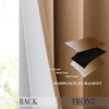image:imageNICETOWN Ombre Room Darkening Curtains Sea Teal for Windows 95 inch Long Grommet Decorative Curtains for BedroomLiving Room Modern Design Gradient Drapes 2 Panels104 WGold Brown
