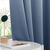 image:imageNICETOWN Ombre Room Darkening Curtains Sea Teal for Windows 95 inch Long Grommet Decorative Curtains for BedroomLiving Room Modern Design Gradient Drapes 2 Panels104 WWhite to Stone Blue