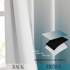 image:imageNICETOWN Ombre Room Darkening Curtains Sea Teal for Windows 95 inch Long Grommet Decorative Curtains for BedroomLiving Room Modern Design Gradient Drapes 2 Panels104 WWhite to Sea Teal
