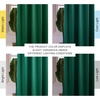 image:imageNICETOWN Sage Green Velvet Curtains amp Drapes  Blackout Thermal Insulating Soft Window Curtains for Bedroom Living Room Dining Sliding Glass Door W52 x L90 inches 2 PanelsEmerald Green