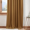 image:imageNICETOWN Sage Green Velvet Curtains amp Drapes  Blackout Thermal Insulating Soft Window Curtains for Bedroom Living Room Dining Sliding Glass Door W52 x L90 inches 2 PanelsGolden Brown
