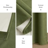 image:imageNICETOWN Sage Green Velvet Curtains amp Drapes  Blackout Thermal Insulating Soft Window Curtains for Bedroom Living Room Dining Sliding Glass Door W52 x L90 inches 2 Panels100 Blackout  Moss Green