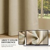 image:imageNICETOWN Sage Green Velvet Curtains amp Drapes  Blackout Thermal Insulating Soft Window Curtains for Bedroom Living Room Dining Sliding Glass Door W52 x L90 inches 2 Panels100 Blackout  Beige