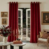 image:imageNICETOWN Sage Green Velvet Curtains amp Drapes  Blackout Thermal Insulating Soft Window Curtains for Bedroom Living Room Dining Sliding Glass Door W52 x L90 inches 2 PanelsDeep Red