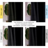image:imageNICETOWN Sage Green Velvet Curtains amp Drapes  Blackout Thermal Insulating Soft Window Curtains for Bedroom Living Room Dining Sliding Glass Door W52 x L90 inches 2 PanelsBlack