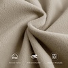 image:imageNICETOWN Sage Green Velvet Curtains amp Drapes  Blackout Thermal Insulating Soft Window Curtains for Bedroom Living Room Dining Sliding Glass Door W52 x L90 inches 2 Panels100 Blackout  Khaki