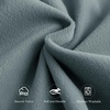 image:imageNICETOWN Sage Green Velvet Curtains amp Drapes  Blackout Thermal Insulating Soft Window Curtains for Bedroom Living Room Dining Sliding Glass Door W52 x L90 inches 2 Panels100 Blackout  Stone Blue