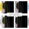 image:imageNICETOWN Sage Green Velvet Curtains amp Drapes  Blackout Thermal Insulating Soft Window Curtains for Bedroom Living Room Dining Sliding Glass Door W52 x L90 inches 2 PanelsBlack