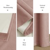 image:imageNICETOWN Sage Green Velvet Curtains amp Drapes  Blackout Thermal Insulating Soft Window Curtains for Bedroom Living Room Dining Sliding Glass Door W52 x L90 inches 2 Panels100 Blackout  Dusty Pink