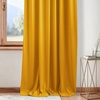 image:imageNICETOWN Sage Green Velvet Curtains amp Drapes  Blackout Thermal Insulating Soft Window Curtains for Bedroom Living Room Dining Sliding Glass Door W52 x L90 inches 2 PanelsYellowish Gold