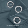image:imageNICETOWN Sage Green Velvet Curtains amp Drapes  Blackout Thermal Insulating Soft Window Curtains for Bedroom Living Room Dining Sliding Glass Door W52 x L90 inches 2 PanelsStone Blue