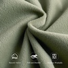 image:imageNICETOWN Sage Green Velvet Curtains amp Drapes  Blackout Thermal Insulating Soft Window Curtains for Bedroom Living Room Dining Sliding Glass Door W52 x L90 inches 2 Panels100 Blackout  Sage Green