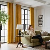 image:imageNICETOWN Sage Green Velvet Curtains amp Drapes  Blackout Thermal Insulating Soft Window Curtains for Bedroom Living Room Dining Sliding Glass Door W52 x L90 inches 2 PanelsGold Brown