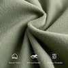 image:imageNICETOWN Sage Green Velvet Curtains amp Drapes  Blackout Thermal Insulating Soft Window Curtains for Bedroom Living Room Dining Sliding Glass Door W52 x L90 inches 2 Panels100 Blackout  Sage Green