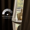 image:imageNICETOWN Sage Green Velvet Curtains amp Drapes  Blackout Thermal Insulating Soft Window Curtains for Bedroom Living Room Dining Sliding Glass Door W52 x L90 inches 2 Panels100 Blackout  Khaki