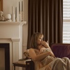 image:imageNICETOWN Sage Green Velvet Curtains amp Drapes  Blackout Thermal Insulating Soft Window Curtains for Bedroom Living Room Dining Sliding Glass Door W52 x L90 inches 2 PanelsBrown