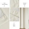 image:imageNICETOWN Sage Green Velvet Curtains amp Drapes  Blackout Thermal Insulating Soft Window Curtains for Bedroom Living Room Dining Sliding Glass Door W52 x L90 inches 2 Panels100 Blackout  Cream Ivory