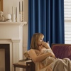 image:imageNICETOWN Sage Green Velvet Curtains amp Drapes  Blackout Thermal Insulating Soft Window Curtains for Bedroom Living Room Dining Sliding Glass Door W52 x L90 inches 2 PanelsNavy Blue