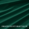 image:imageNICETOWN Sage Green Velvet Curtains amp Drapes  Blackout Thermal Insulating Soft Window Curtains for Bedroom Living Room Dining Sliding Glass Door W52 x L90 inches 2 PanelsEmerald Green