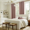 image:imageNICETOWN Sage Green Velvet Curtains amp Drapes  Blackout Thermal Insulating Soft Window Curtains for Bedroom Living Room Dining Sliding Glass Door W52 x L90 inches 2 PanelsDusty Pink
