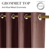 image:imageNICETOWN Sage Green Velvet Curtains amp Drapes  Blackout Thermal Insulating Soft Window Curtains for Bedroom Living Room Dining Sliding Glass Door W52 x L90 inches 2 PanelsDusty Rose Pink