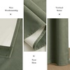 image:imageNICETOWN Sage Green Velvet Curtains amp Drapes  Blackout Thermal Insulating Soft Window Curtains for Bedroom Living Room Dining Sliding Glass Door W52 x L90 inches 2 Panels100 Blackout  Sage Green