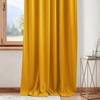 image:imageNICETOWN Sage Green Velvet Curtains amp Drapes  Blackout Thermal Insulating Soft Window Curtains for Bedroom Living Room Dining Sliding Glass Door W52 x L90 inches 2 PanelsYellowish Gold