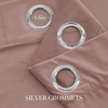 image:imageNICETOWN Sage Green Velvet Curtains amp Drapes  Blackout Thermal Insulating Soft Window Curtains for Bedroom Living Room Dining Sliding Glass Door W52 x L90 inches 2 PanelsDusty Pink