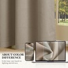 image:imageNICETOWN Sage Green Velvet Curtains amp Drapes  Blackout Thermal Insulating Soft Window Curtains for Bedroom Living Room Dining Sliding Glass Door W52 x L90 inches 2 Panels100 Blackout  Khaki
