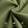 image:imageNICETOWN Sage Green Velvet Curtains amp Drapes  Blackout Thermal Insulating Soft Window Curtains for Bedroom Living Room Dining Sliding Glass Door W52 x L90 inches 2 Panels100 Blackout  Moss Green