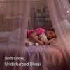 image:imageNICETOWN Light Pink Kids Bed Canopy for Nursery  Decorative Soft Voile Sheer Mosquito Net Window Scarf DIY Ascot Top Bed Scarf for PrincessBaby W114 x L180 1 PanelBaby Pink
