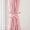 image:imageNICETOWN Light Pink Kids Bed Canopy for Nursery  Decorative Soft Voile Sheer Mosquito Net Window Scarf DIY Ascot Top Bed Scarf for PrincessBaby W114 x L180 1 PanelBaby Pink