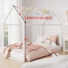 image:imageNICETOWN Light Pink Kids Bed Canopy for Nursery  Decorative Soft Voile Sheer Mosquito Net Window Scarf DIY Ascot Top Bed Scarf for PrincessBaby W114 x L180 1 PanelWhite