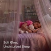 image:imageNICETOWN Light Pink Kids Bed Canopy for Nursery  Decorative Soft Voile Sheer Mosquito Net Window Scarf DIY Ascot Top Bed Scarf for PrincessBaby W114 x L180 1 PanelLight Pink
