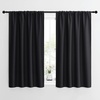 image:imageNICETOWN Black Out Curtain Panels for Kitchen  Energy Smart Decoration Thermal Insulating Blackout DrapesDraperies for Small Window 2 Panels 42 inches Wide by 54 inches Long