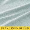 image:imageNICETOWN 100 Absolutely Blackout Linen Curtains with Thermal Insulated White Liner Seafoam Green 52 Wide 120 Length Energy Saving Curtains for Living Room 2 Panels Set Vertical Blinds