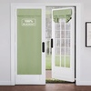 image:imageNICETOWN 100 Blackout French Door Curtains for Door Window Privacy Thermal Insulated Short Curtains for Kitchen Tie Up Shade Window Covering for Christmas Sage Green W26 X L40 Inch 1 PanelOlive Green