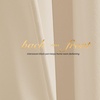 image:imageNICETOWN 96 inch Long Brown Velvet Curtains Extra Wide W62 x L96 Luxury Soft Thermal Insulated Room Darkening Heavy Duty Velvet Drapes for Sliding Glass Door 2 PanelsYellow Series  Beige