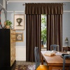 image:imageNICETOWN 96 inch Long Brown Velvet Curtains Extra Wide W62 x L96 Luxury Soft Thermal Insulated Room Darkening Heavy Duty Velvet Drapes for Sliding Glass Door 2 PanelsBrown Series  Brown