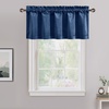 image:imageNICETOWN 96 inch Long Brown Velvet Curtains Extra Wide W62 x L96 Luxury Soft Thermal Insulated Room Darkening Heavy Duty Velvet Drapes for Sliding Glass Door 2 PanelsBlue Series  Navy Blue
