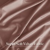 image:imageNICETOWN 96 inch Long Brown Velvet Curtains Extra Wide W62 x L96 Luxury Soft Thermal Insulated Room Darkening Heavy Duty Velvet Drapes for Sliding Glass Door 2 PanelsPink Series  Dusty Pink